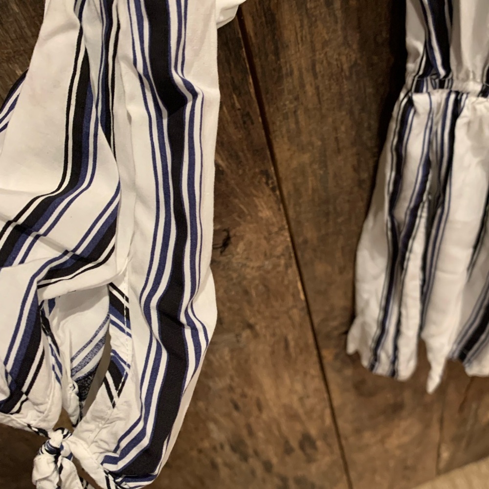 Striped Romper - image 4